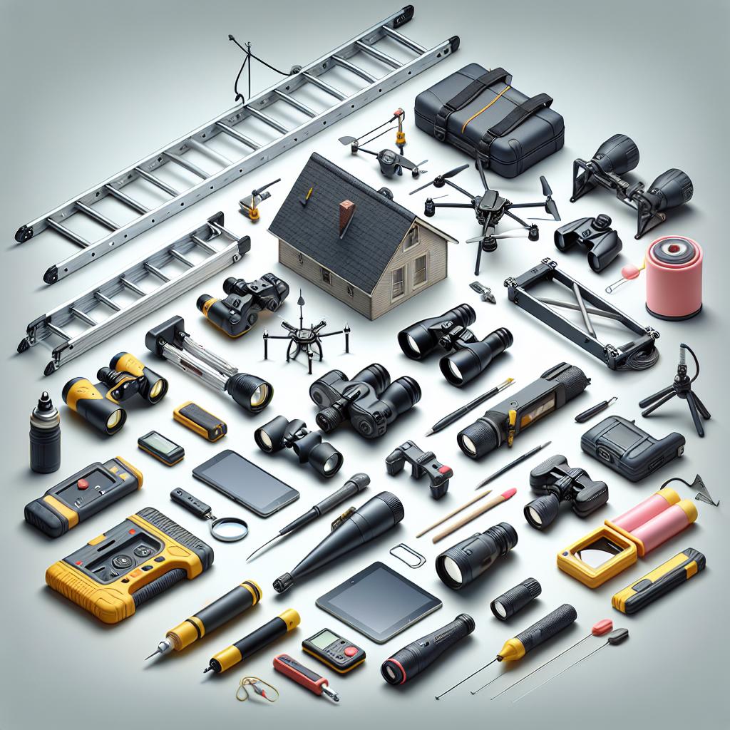 Roof inspection tools