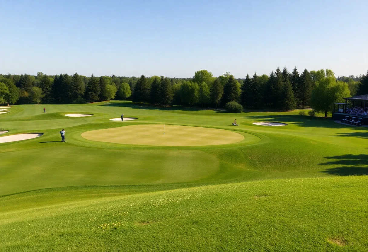 Golfers preparing for the Augusta National Women’s Amateur