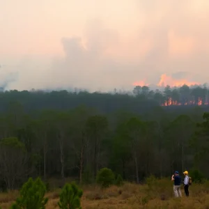 Wildfires in South Carolina