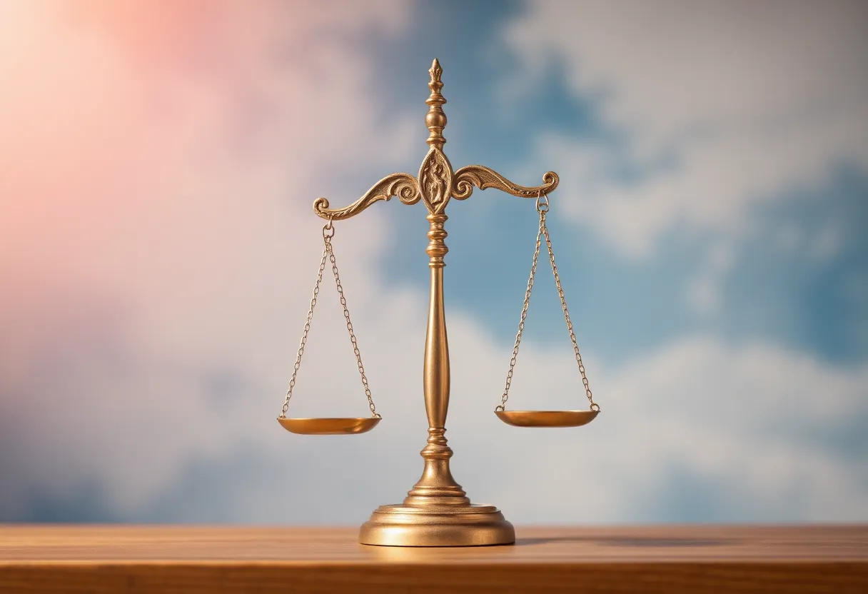 Symbolic representation of justice in immigration