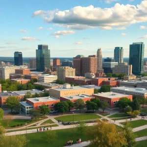 Raleigh North Carolina Skyline
