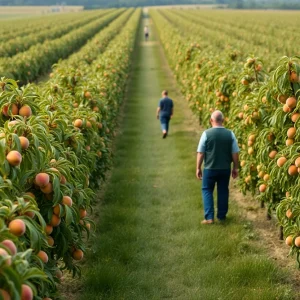 Titan Farms Peach Orchard