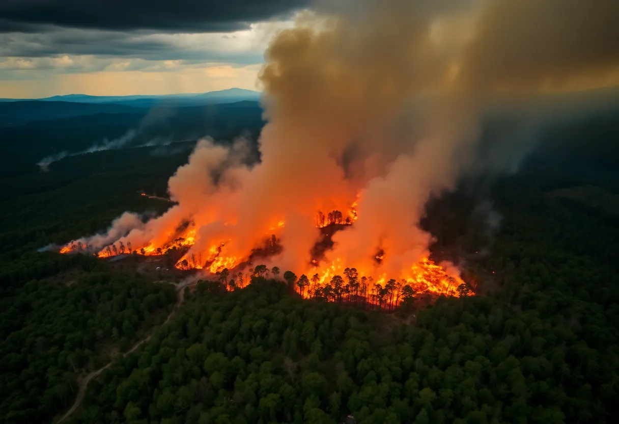 Wildfires in Western North Carolina