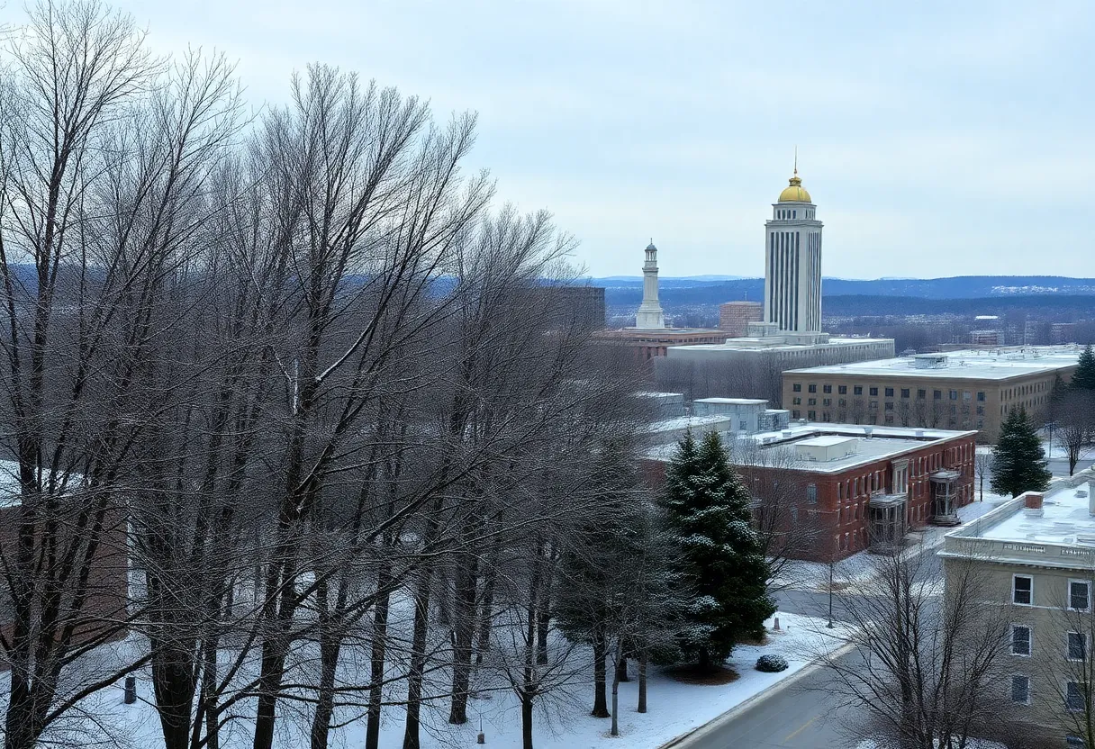 Winter Weather in Columbia