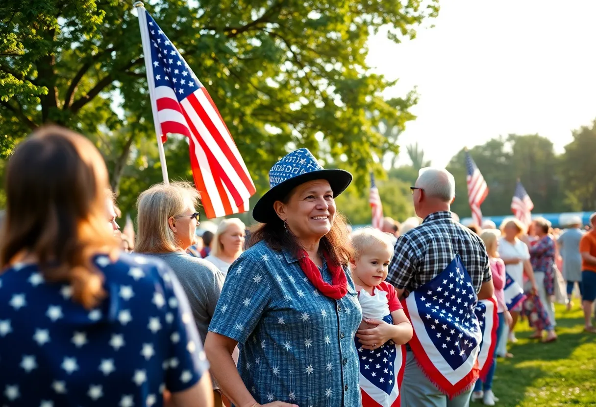 Joe Biden speaking at a Memorial Day event