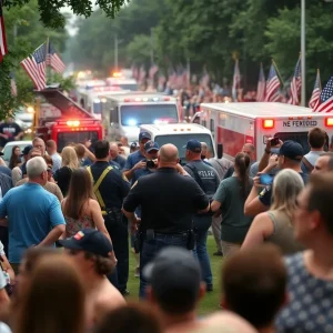 Memorial Day Gathering Shooting Scene