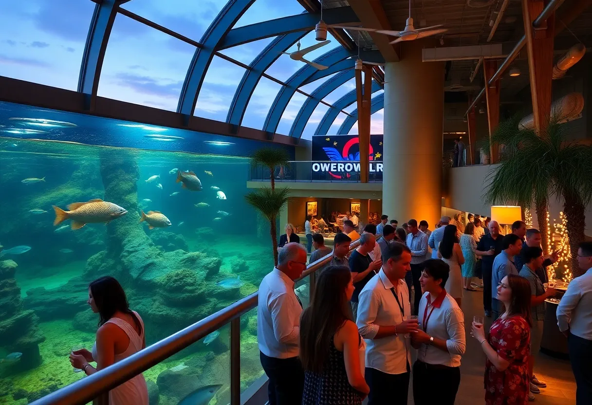 Networking Event at South Carolina Aquarium