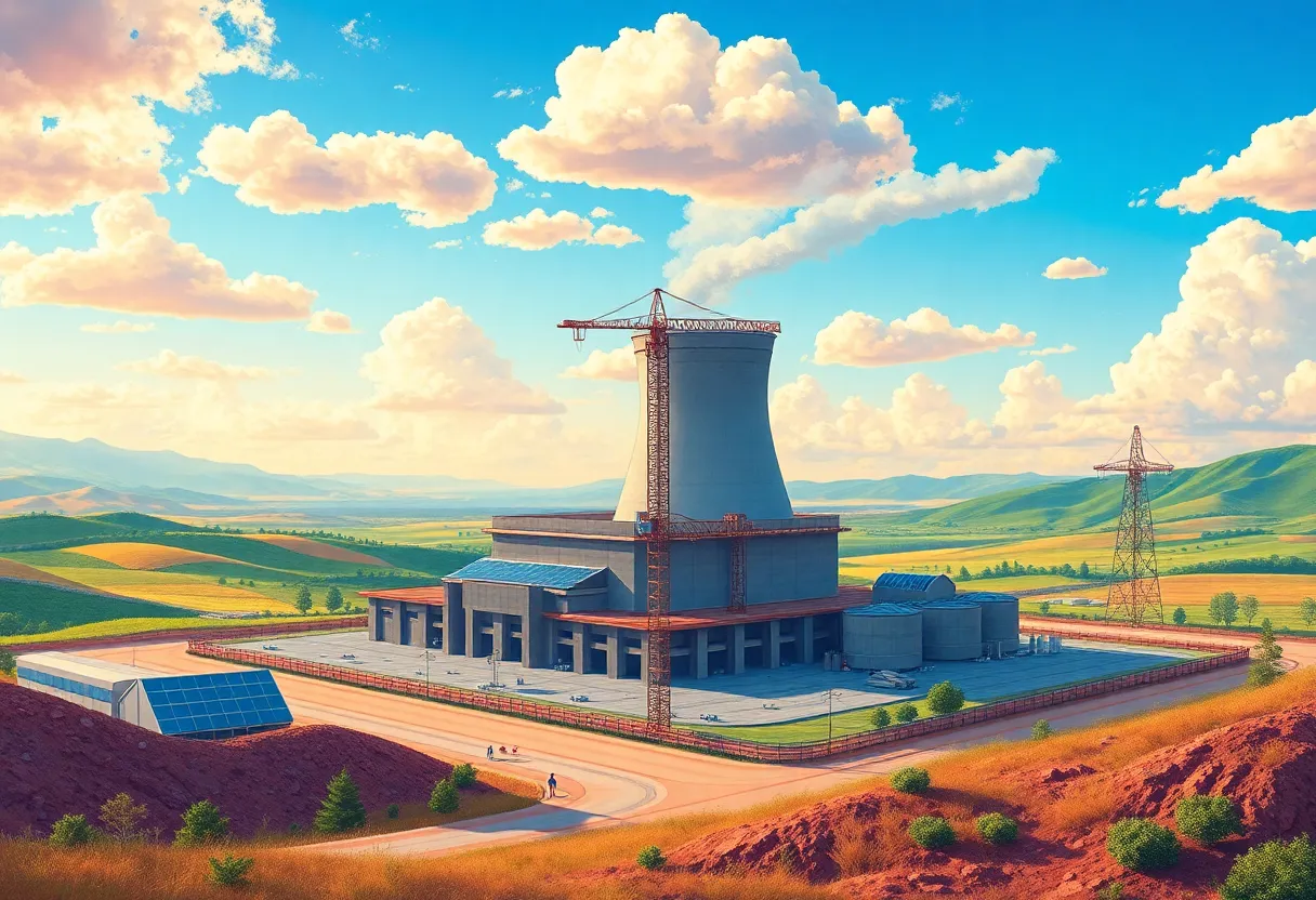 Construction of a nuclear power plant in South Carolina