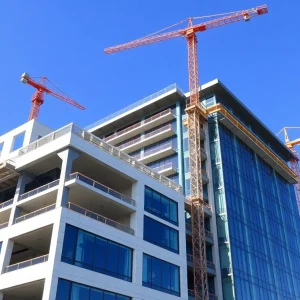 Construction of South Carolina Cancer Hospital