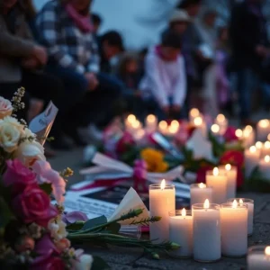 Vigil for Child Victim in South Carolina