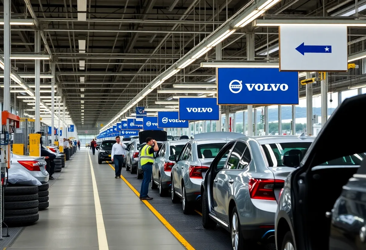 Volvo Manufacturing Facility in South Carolina
