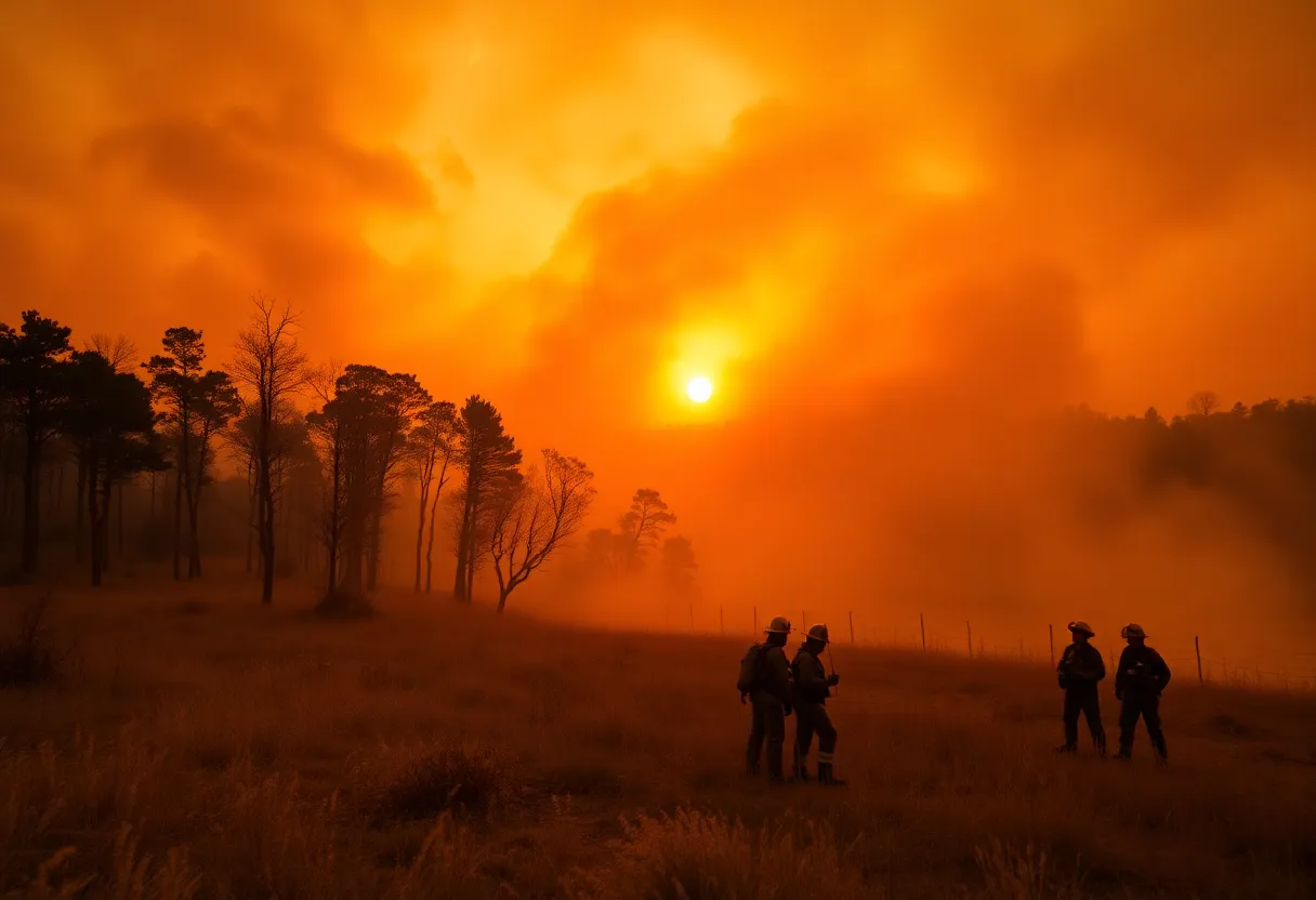 North and South Carolina Wildfires