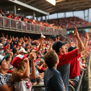 Charleston Minor League Sports Game Atmosphere