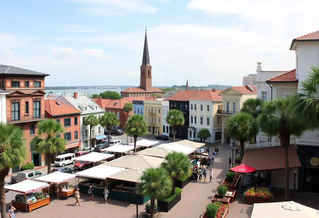 Scenic View of Charleston, South Carolina