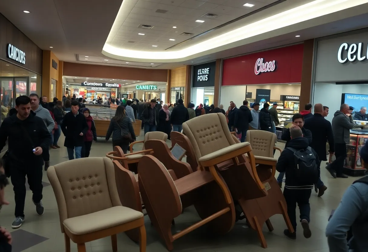 Haywood Mall Lockdown Chaos