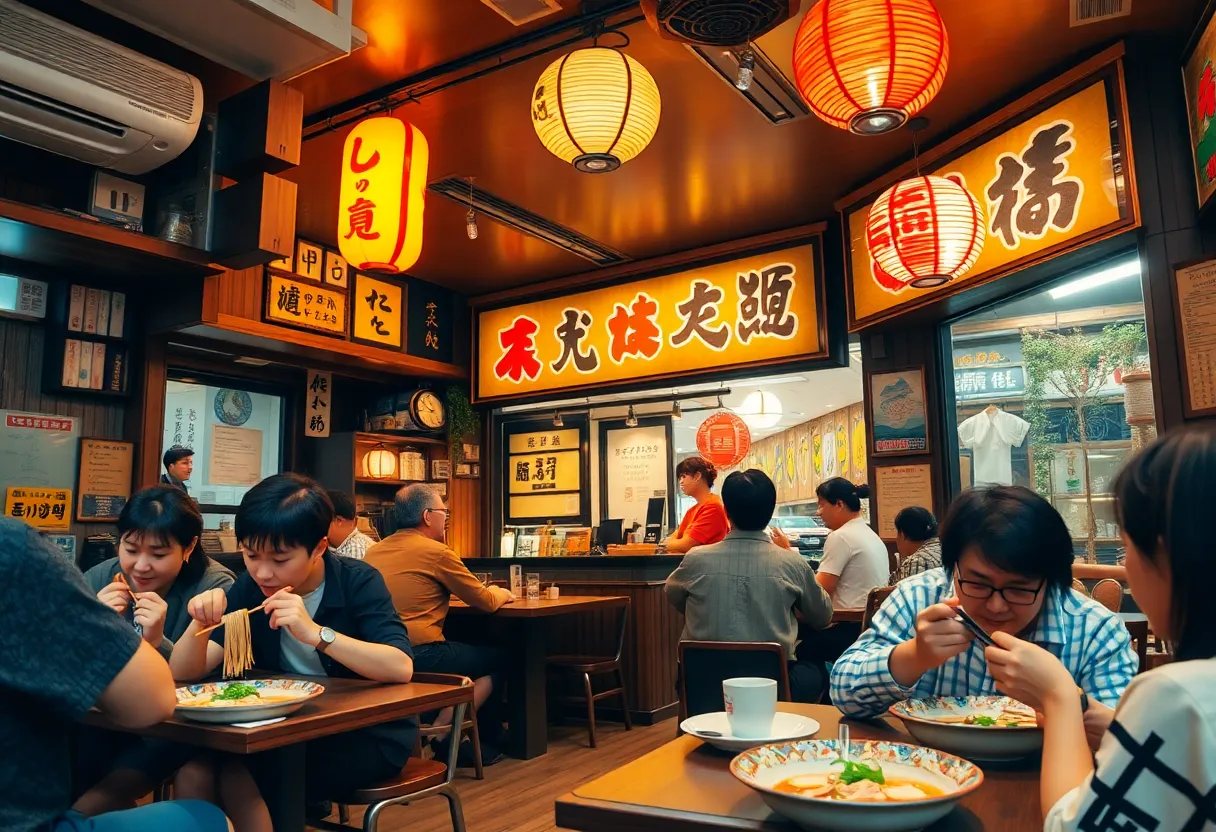 JINYA Ramen Bar Charleston Interior