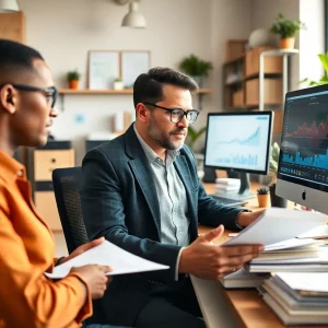 Small Business Owner in Action