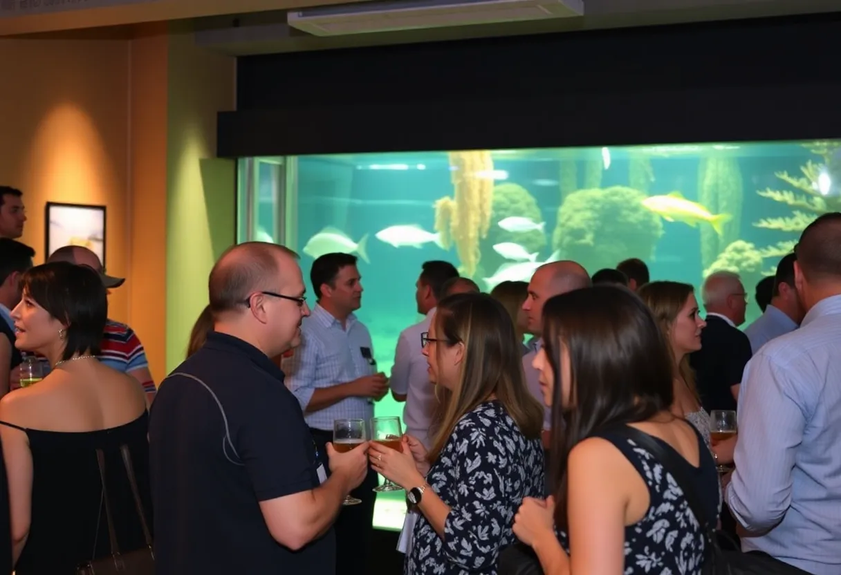 Networking Event at South Carolina Aquarium