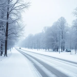 South Carolina Snowfall