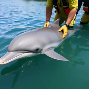 Rescue of Bottlenose Dolphin in Bluffton