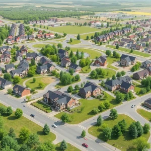 Illustration of Brighton multi-use development in Chapin