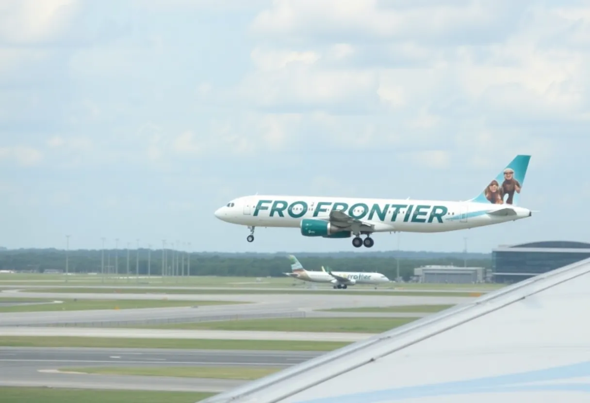 Frontier Airlines Flight from Charleston