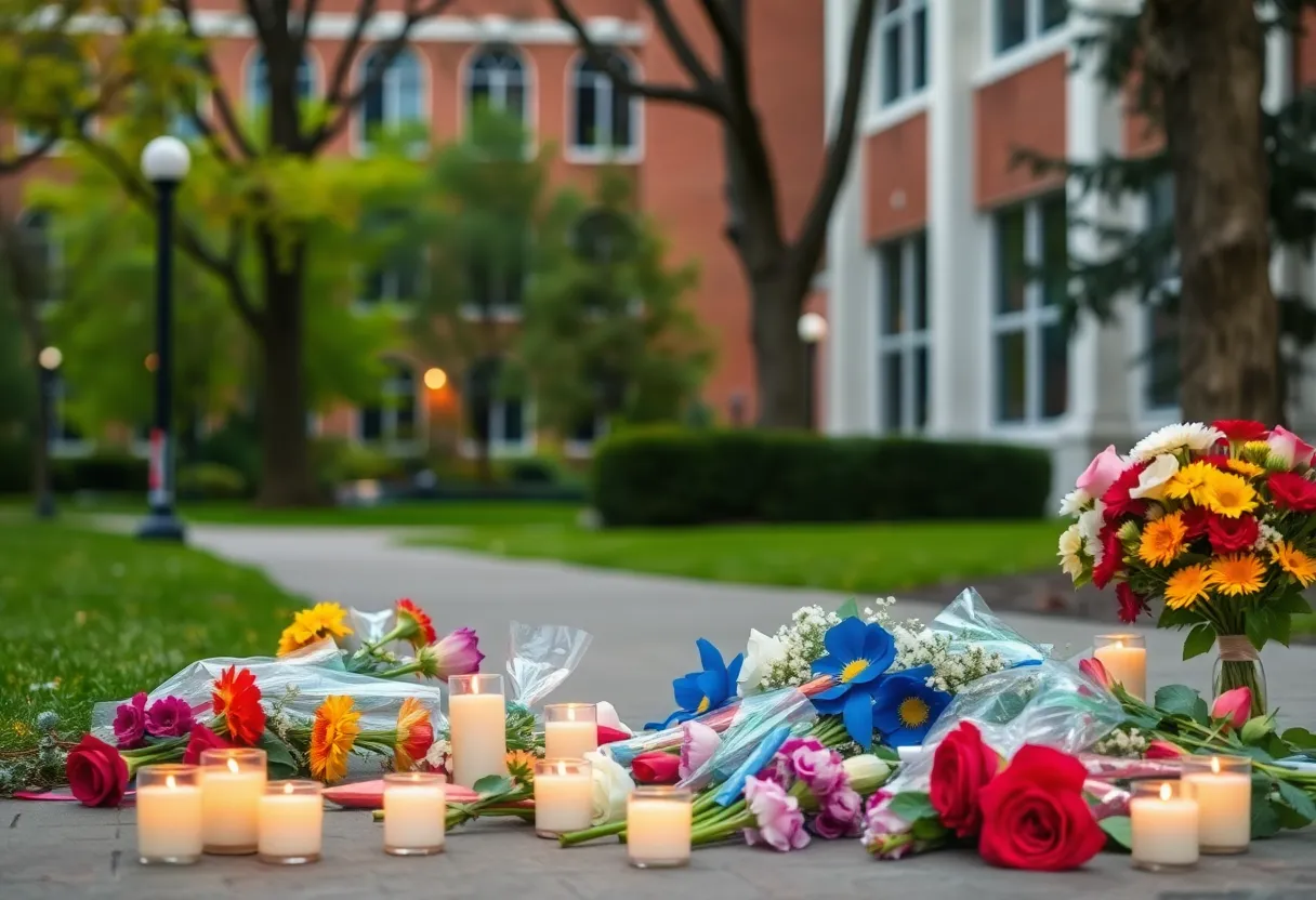 Memorial for USC Student