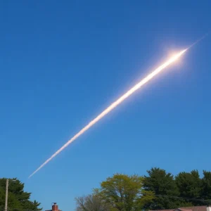 North Carolina Fireball in the Sky