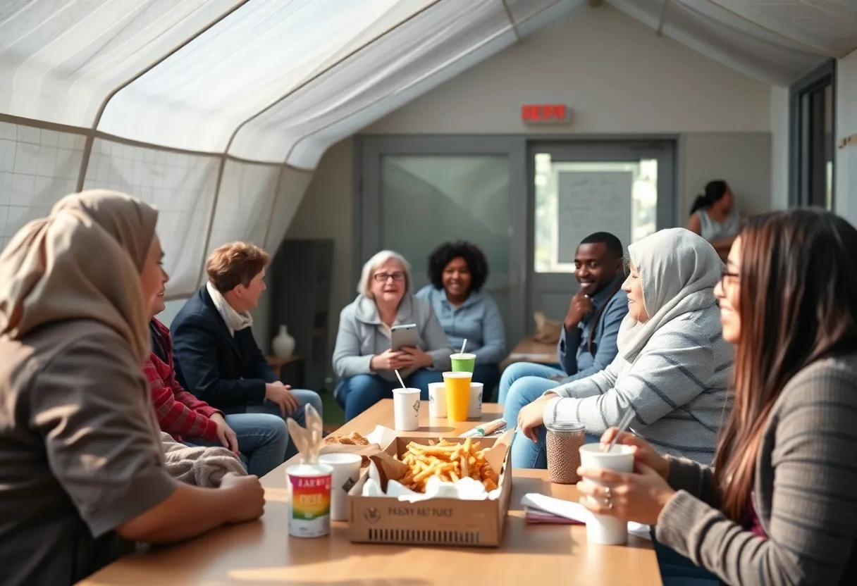 Cooling shelter at O’Neal Street United Methodist Church