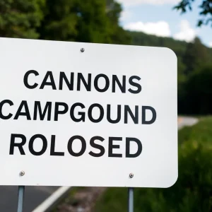 Cannons Campground Road Closure