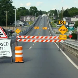 Closed Cannons Campground Road Bridge