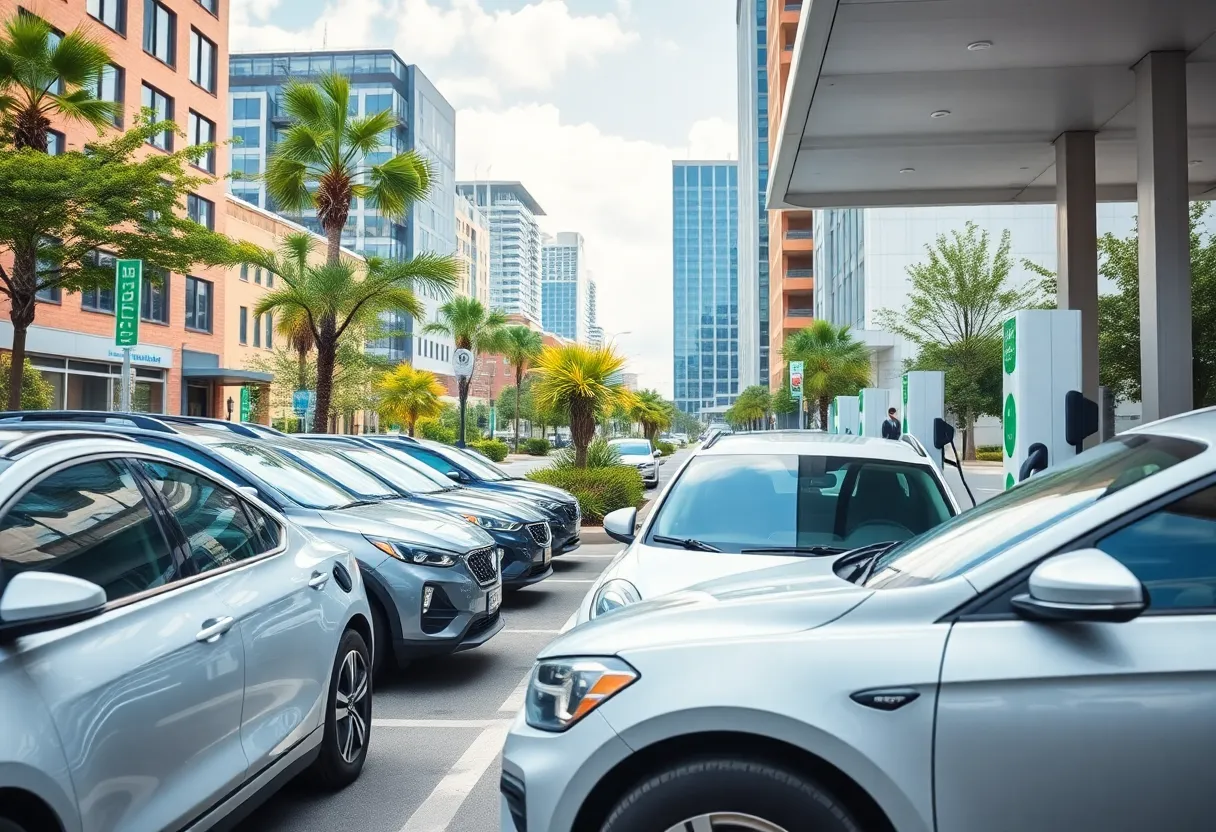 Electric Vehicle Charging Station in South Carolina