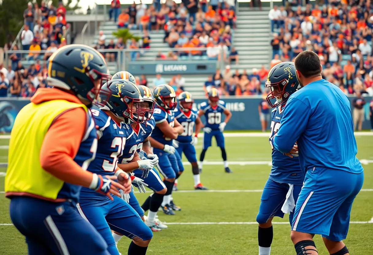 Gamecocks Football Practice