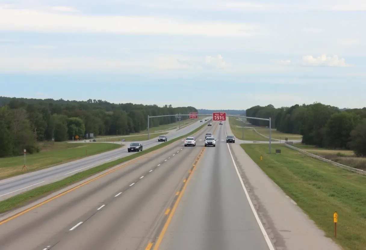 Law enforcement activity on I-26 in Newberry County