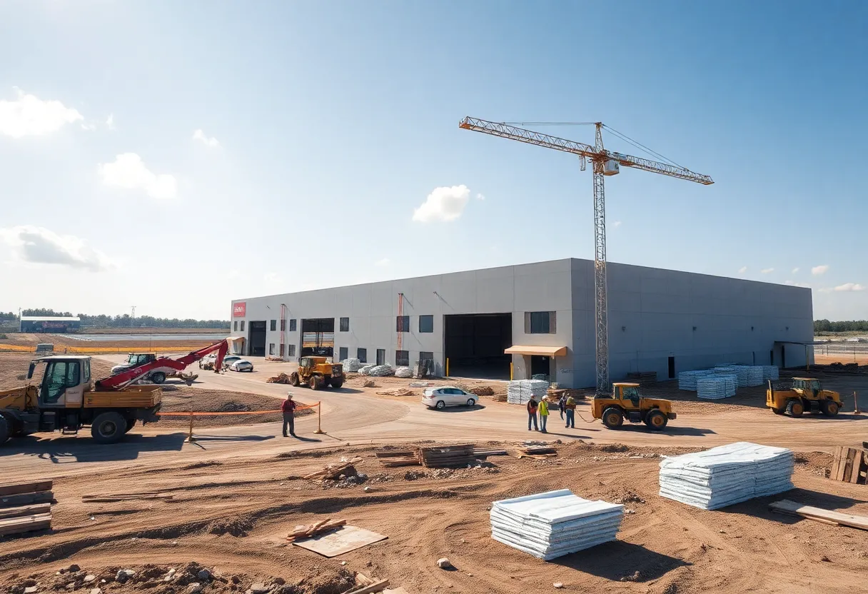 Ridgeway Distribution Center Construction