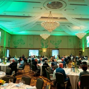 Aiken Soil and Water Conservation District banquet setting