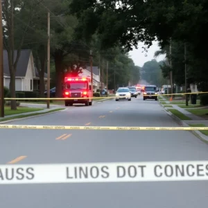 Police presence in Aiken County neighborhood