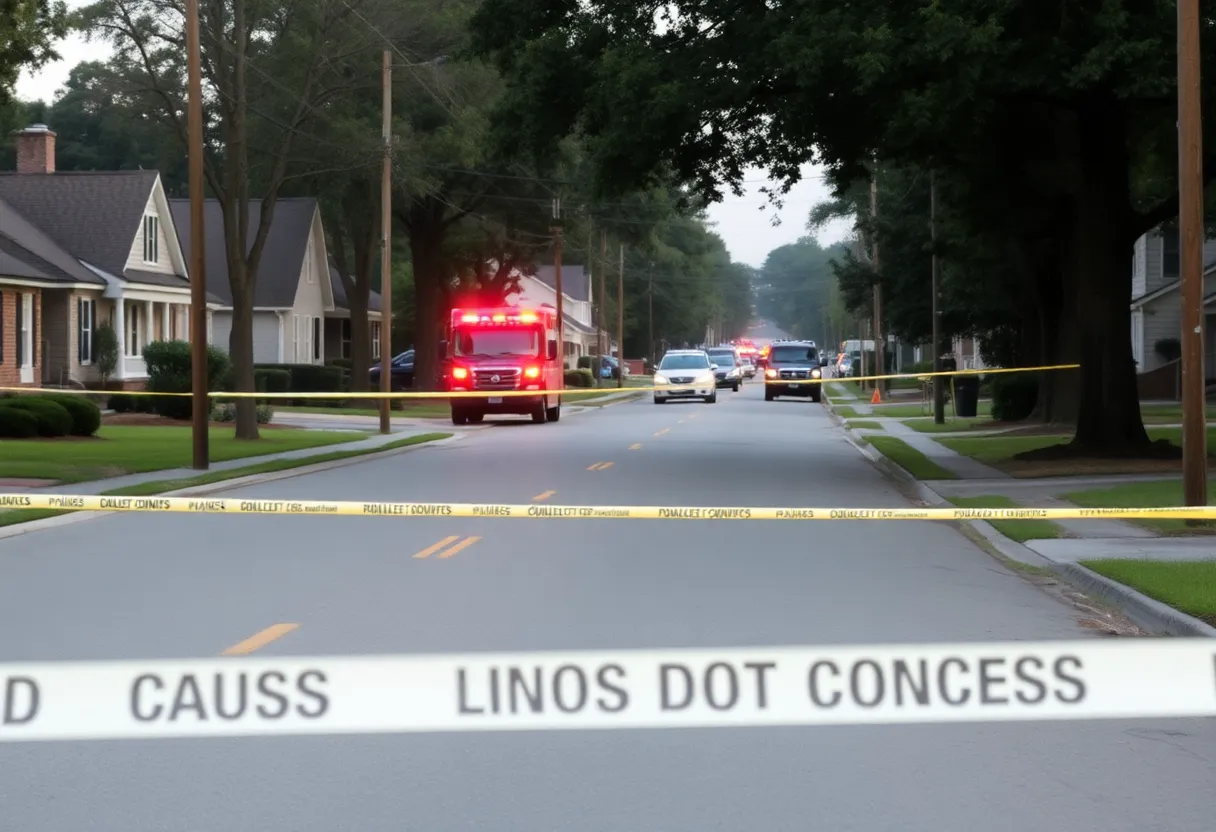 Police presence in Aiken County neighborhood