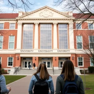 Building at Clemson University where faculty members were terminated over social media posts