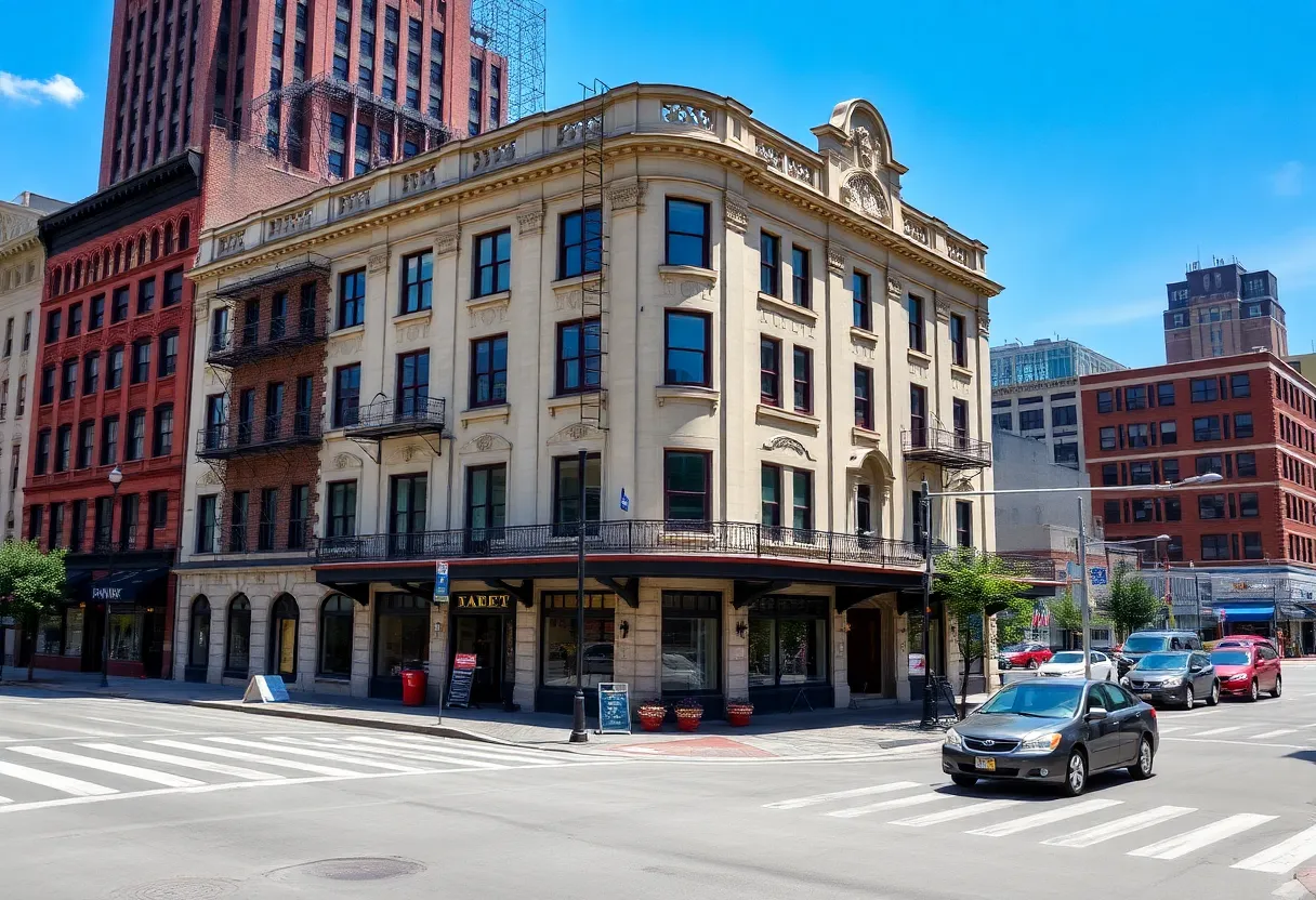 Rendering of Hotel Aiken's renovation plans in Aiken City