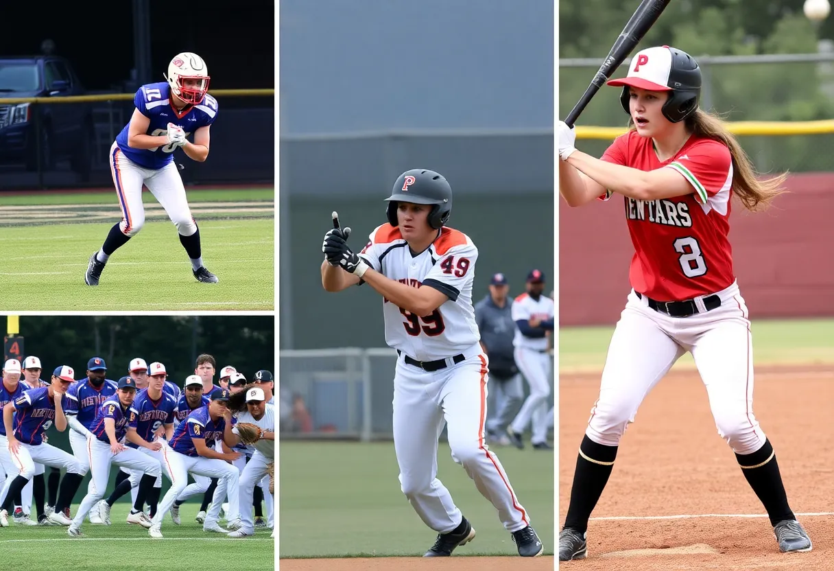 Newberry Academy teams in action during a sports event