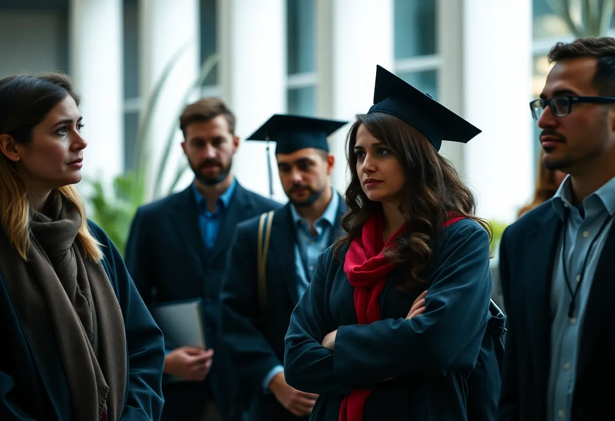 Professors on campus reflecting on political violence