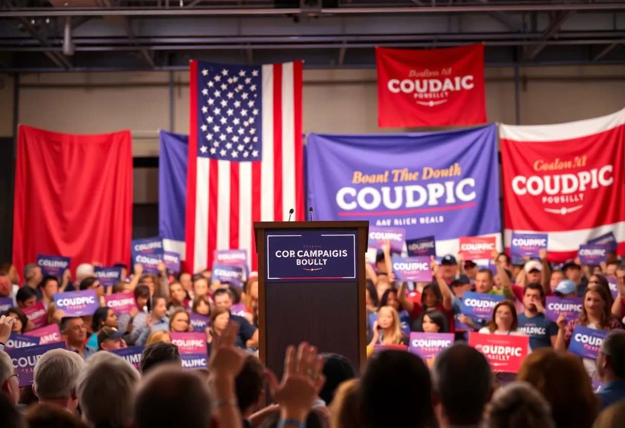 David Stumbo's campaign launch event with supporters