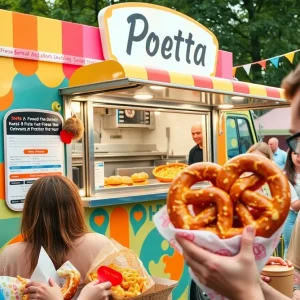 Wetzel's Pretzels Food Truck in Charleston