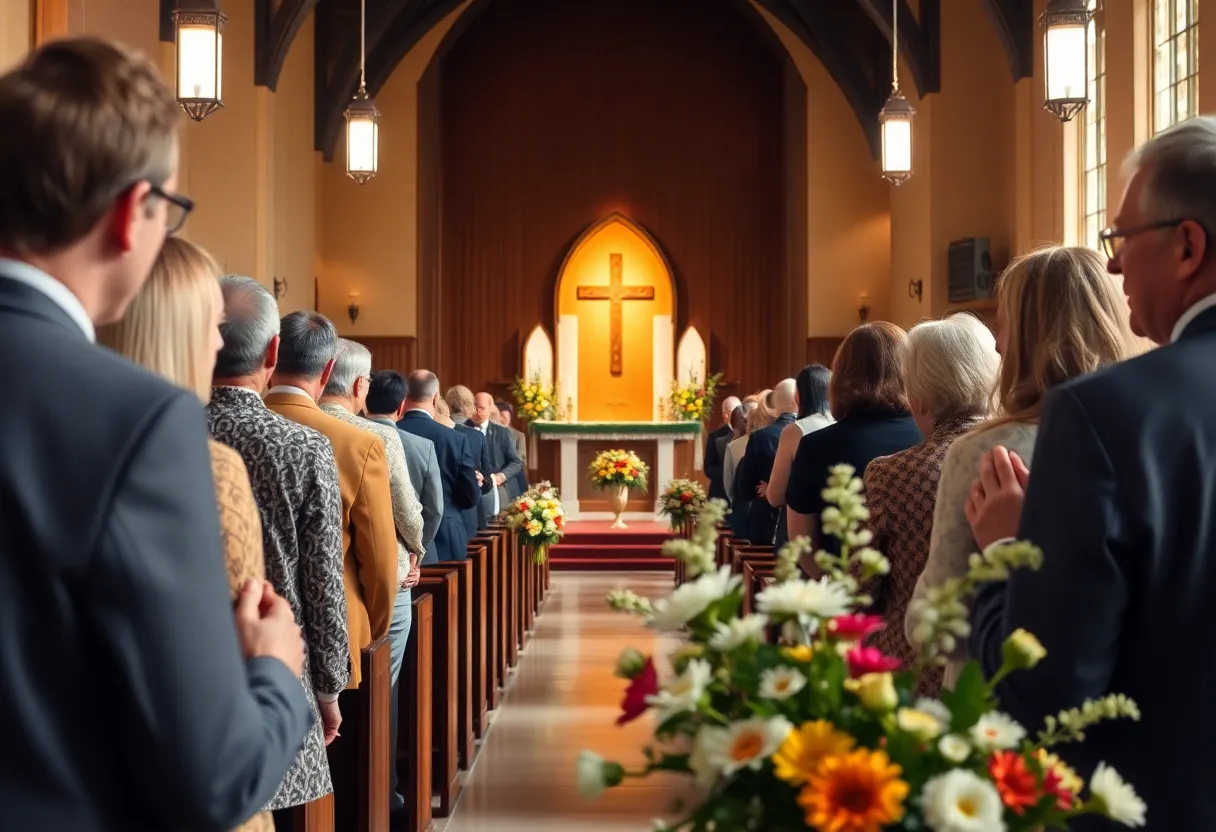 Community gathering to honor a beloved educator