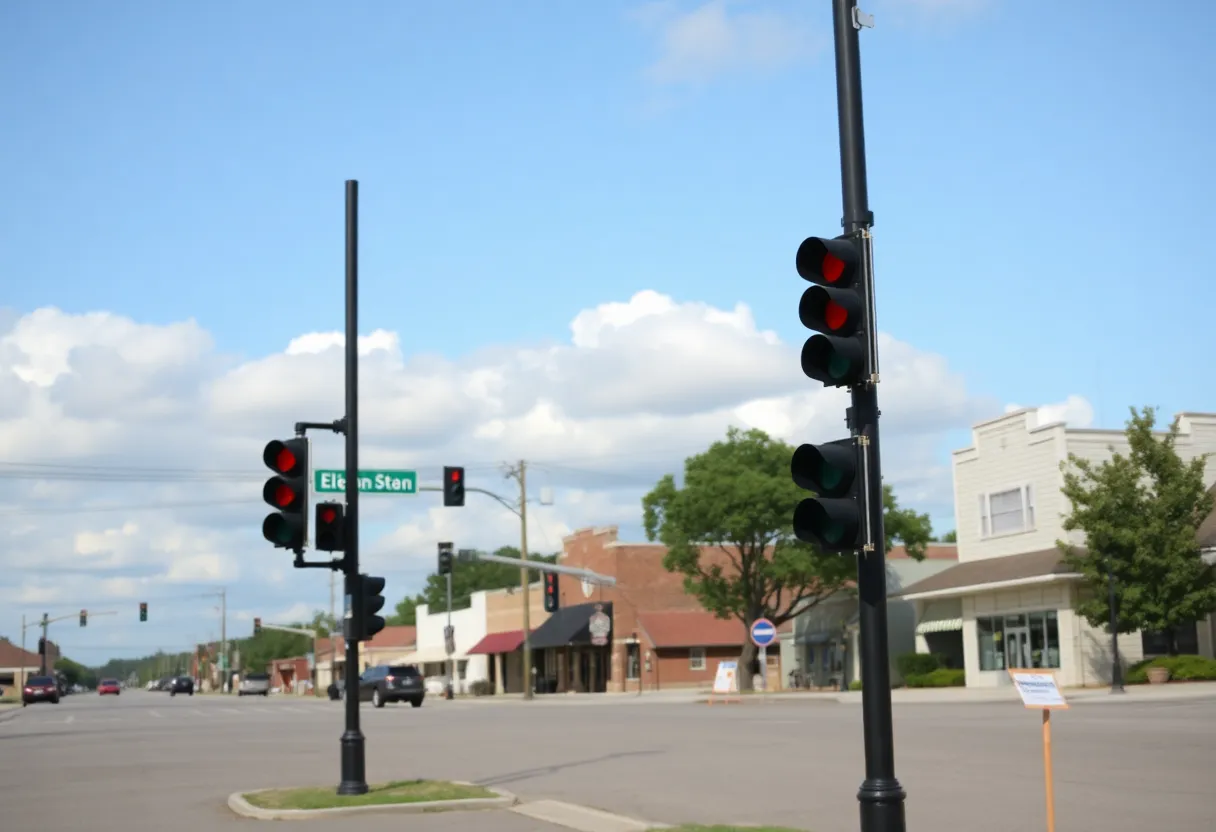 A quiet shot of Little Mountain, S.C. showing its village-like atmosphere