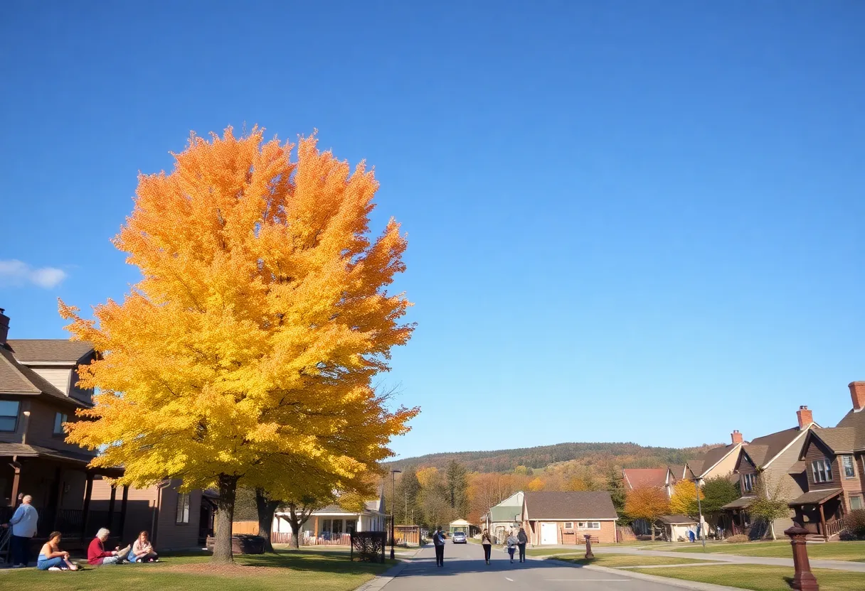Sunny weather in Newberry SC with clear skies and outdoor activities