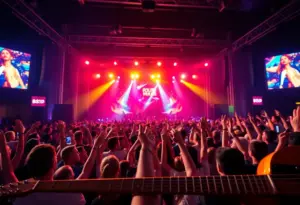 Samantha Fish performing live at a concert.