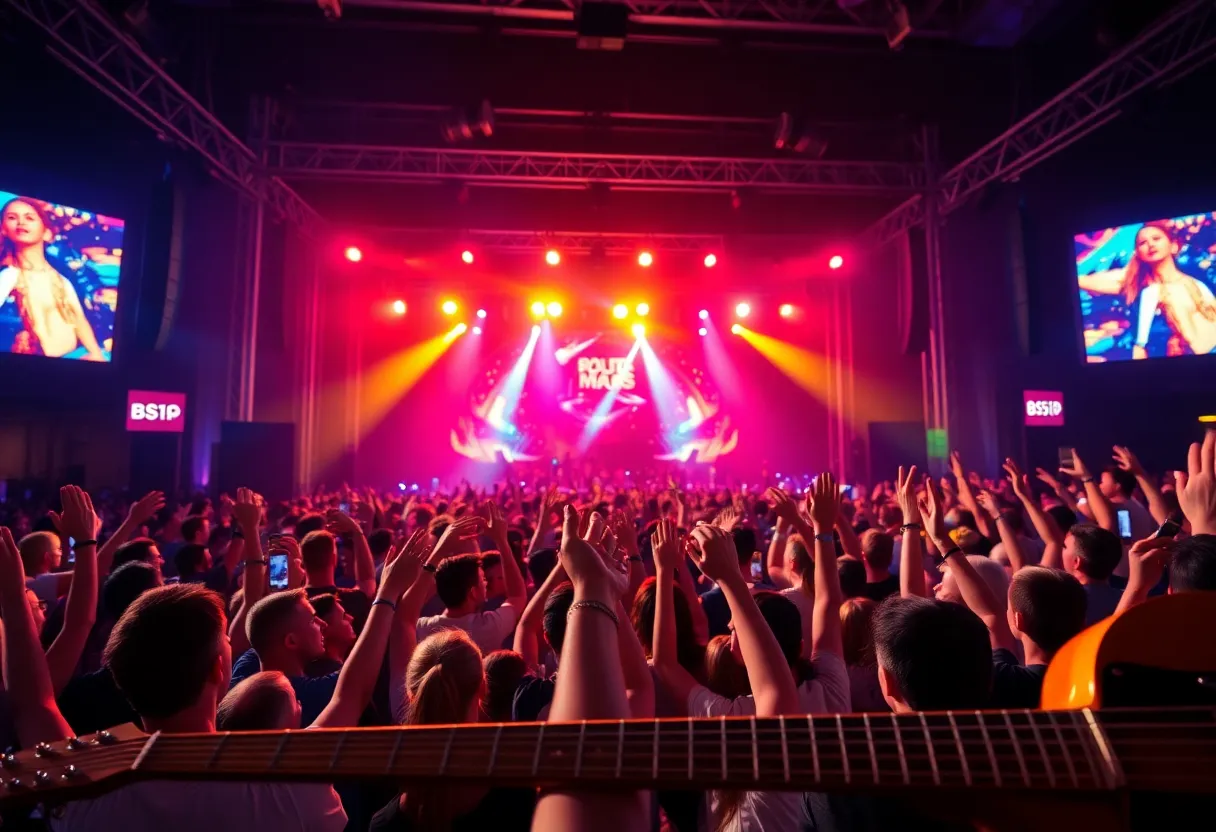 Samantha Fish performing live at a concert.