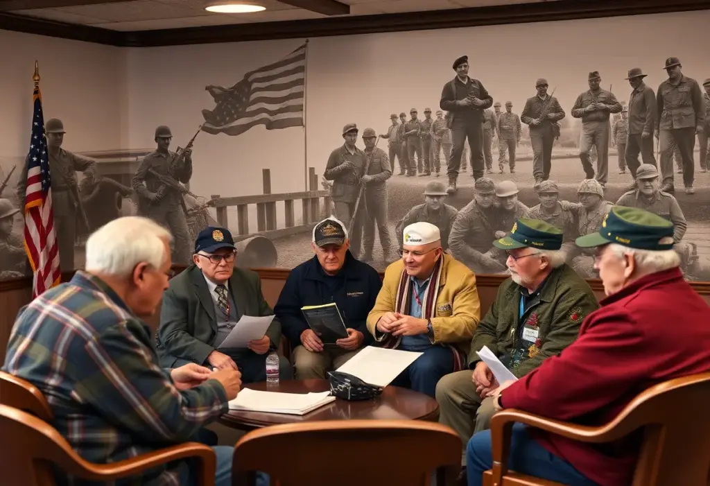 Veterans sharing their stories at USC Aiken